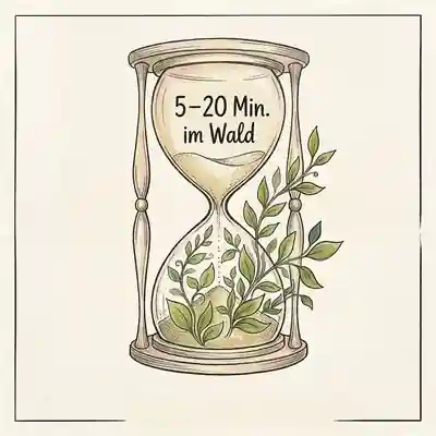 Sofortige Wirkung (ab 5–20 Minuten in der Natur)